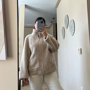 Beige Long Sleeve Jacket